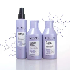 Pré-traitement illuminant pour cheveux blonds Blondage High Bright