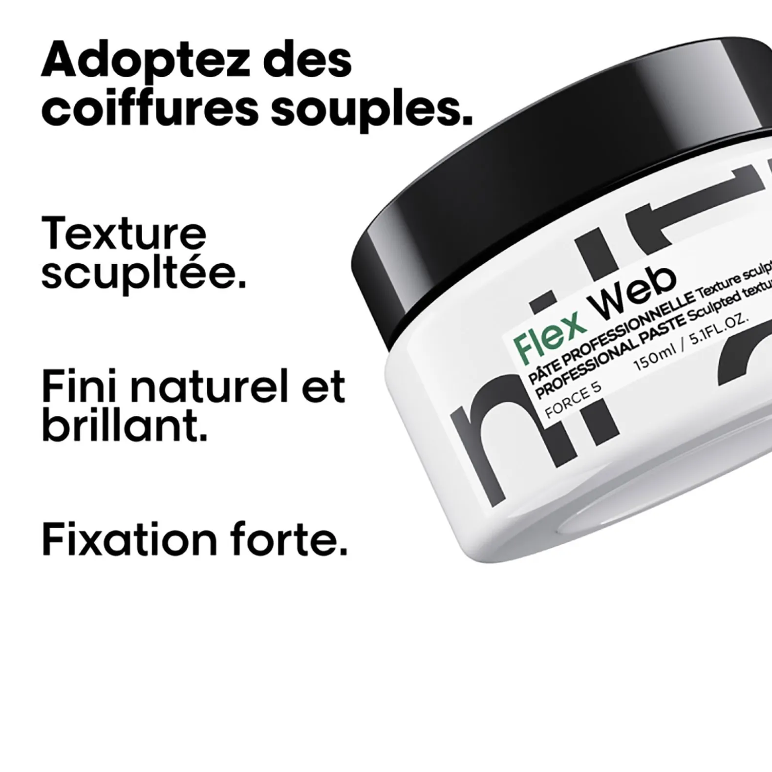 Pâte texture sculptée Flex Web Tecni.Art