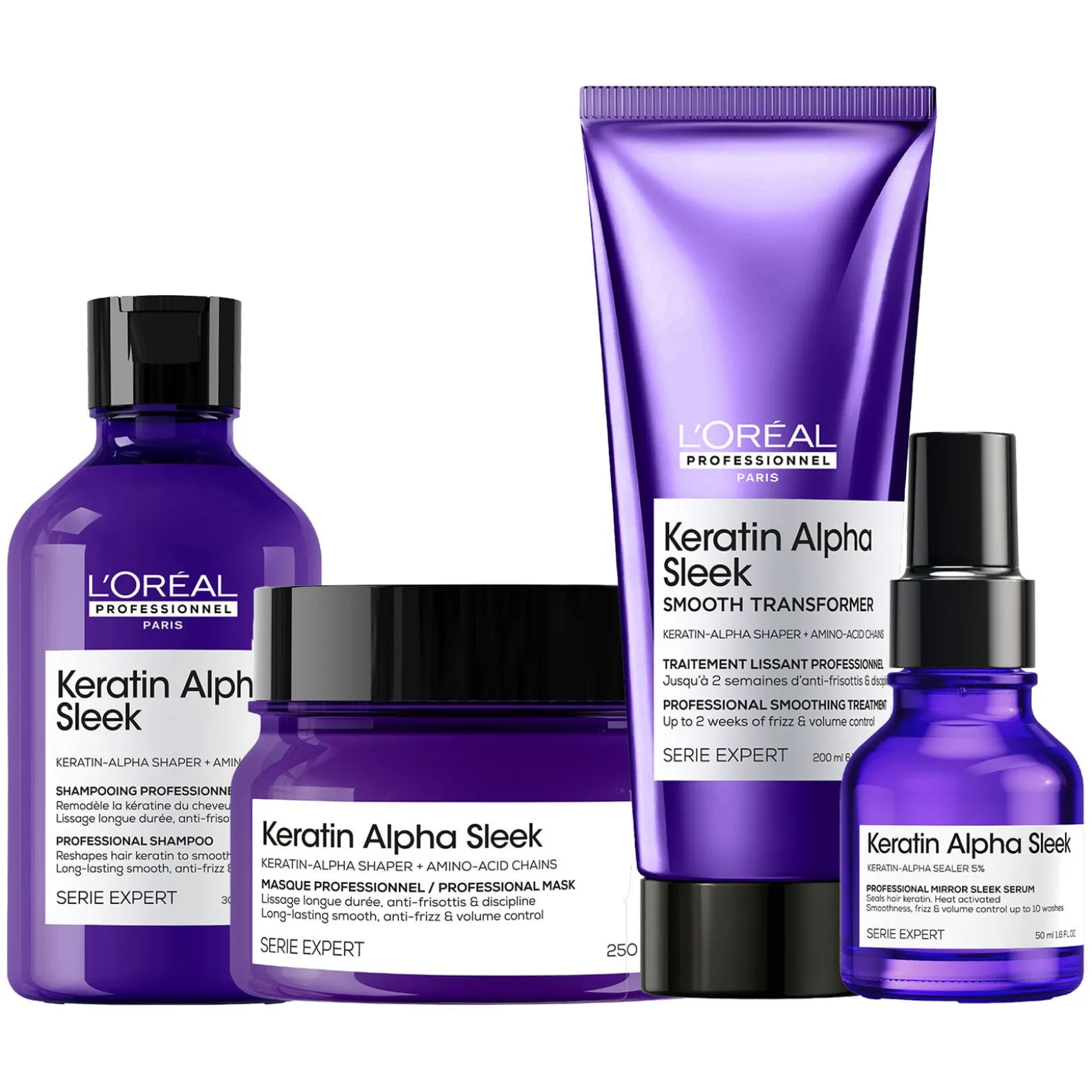 Rituel lissant Keratin Alpha Sleek