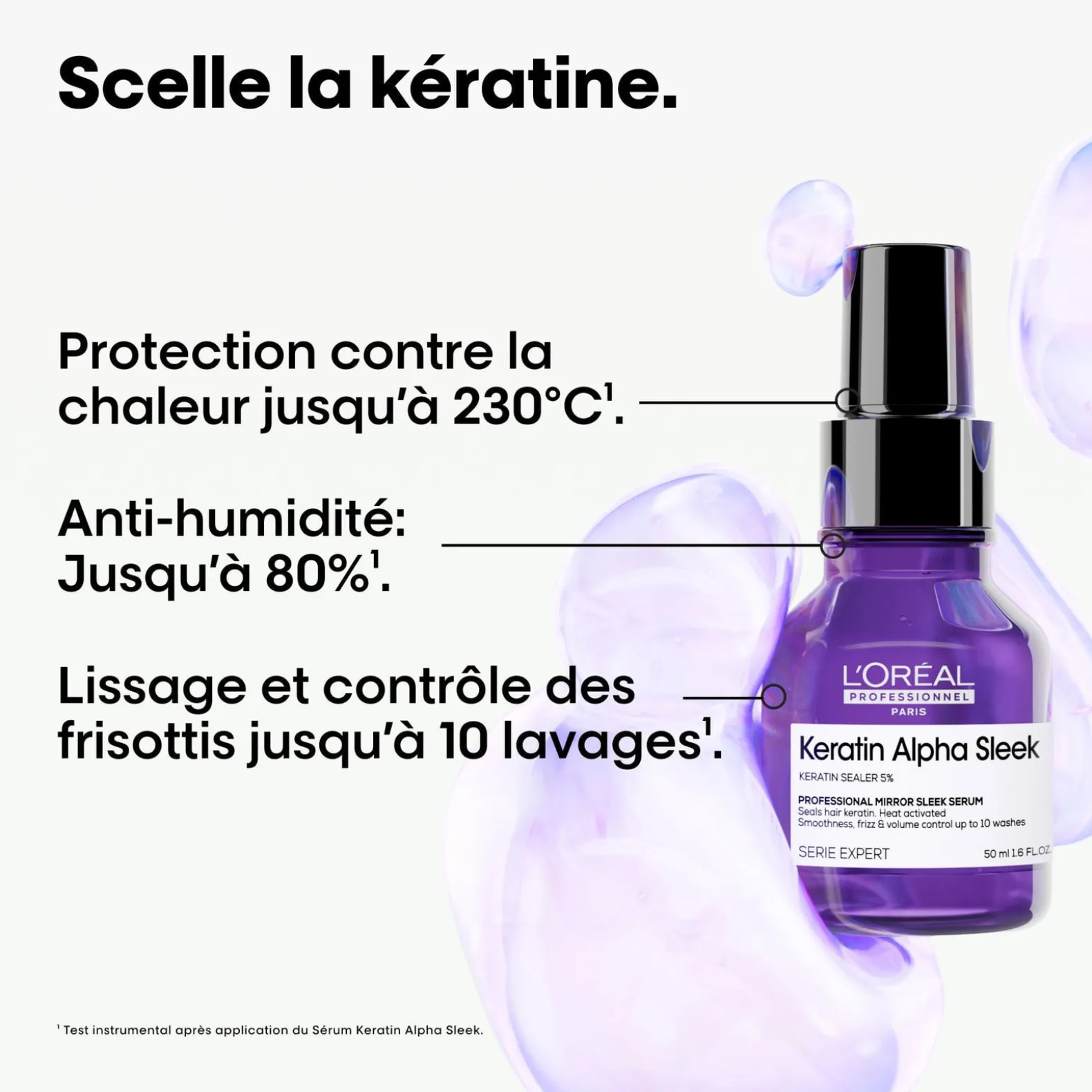 Rituel lissant Keratin Alpha Sleek