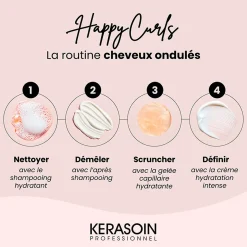 Rituel nourrissant cheveux bouclés Happy Curls