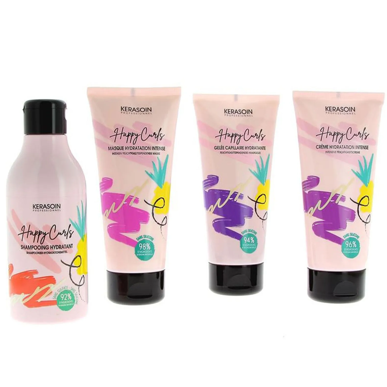 Rituel nourrissant cheveux bouclés Happy Curls