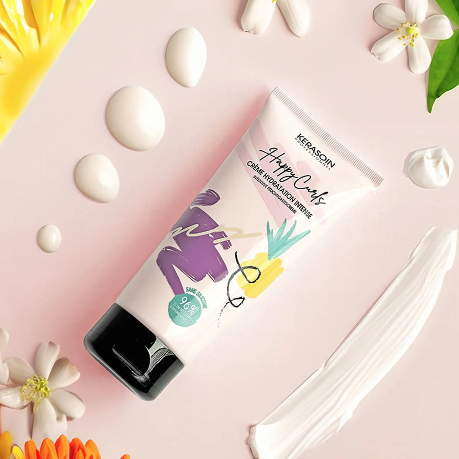 Rituel nourrissant cheveux bouclés Happy Curls