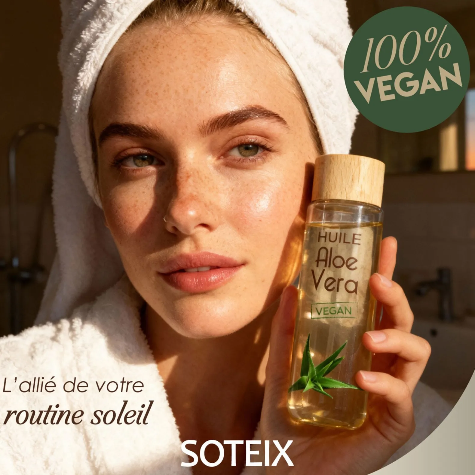 Rituel visage hydratant et tonifiant