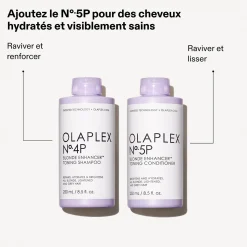 Routine cheveux blonds