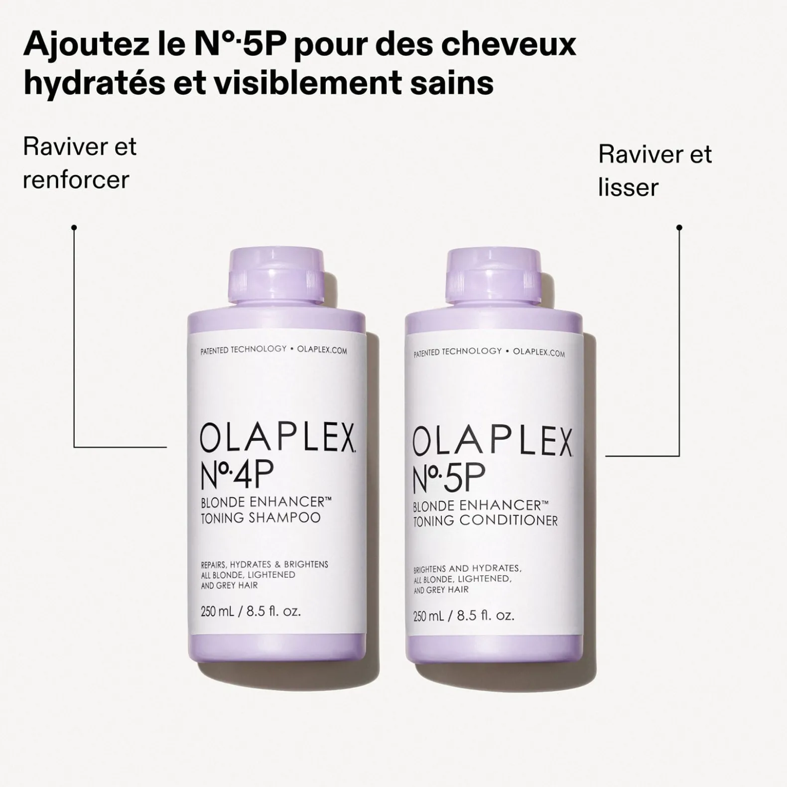 Routine cheveux blonds
