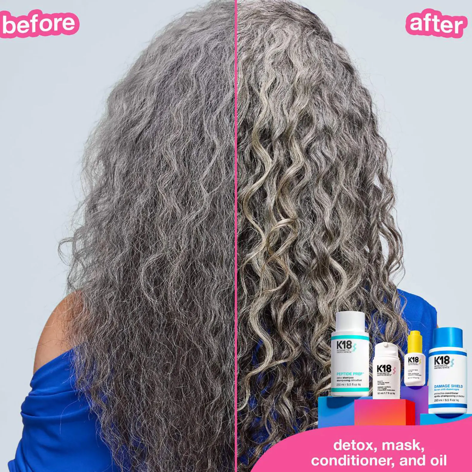Routine cheveux colorés sensibilisés