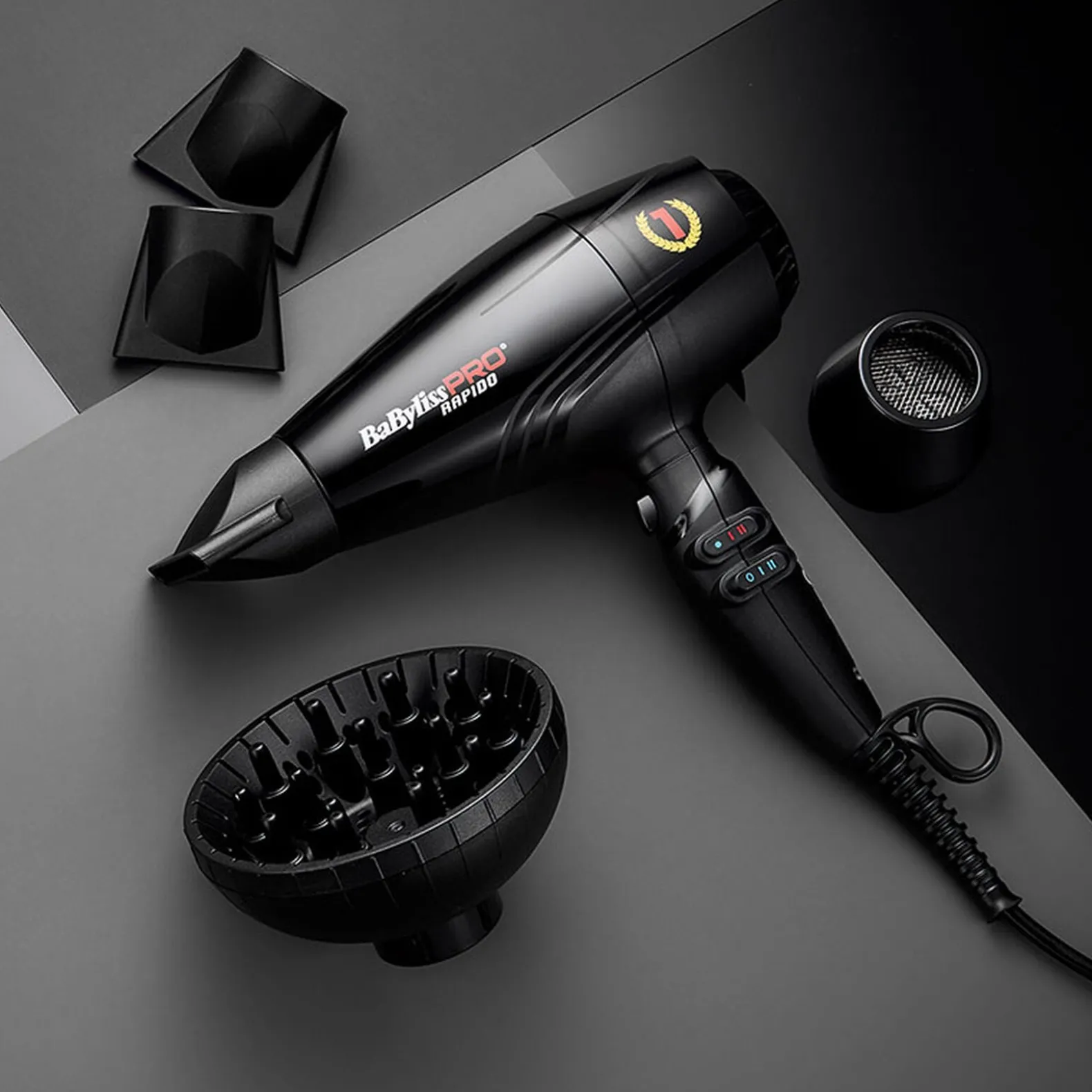Sèche-cheveux Rapido Ferrari noir