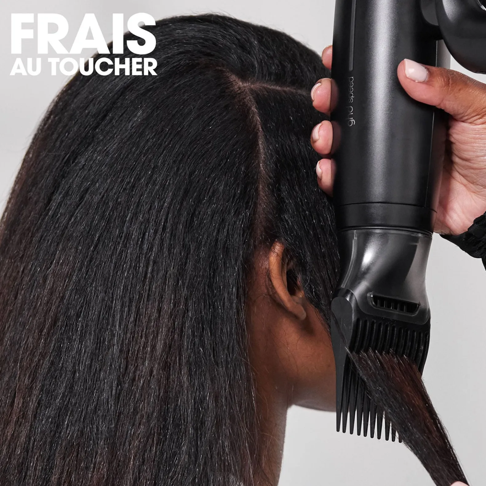 Sèche-cheveux Speed noir mat