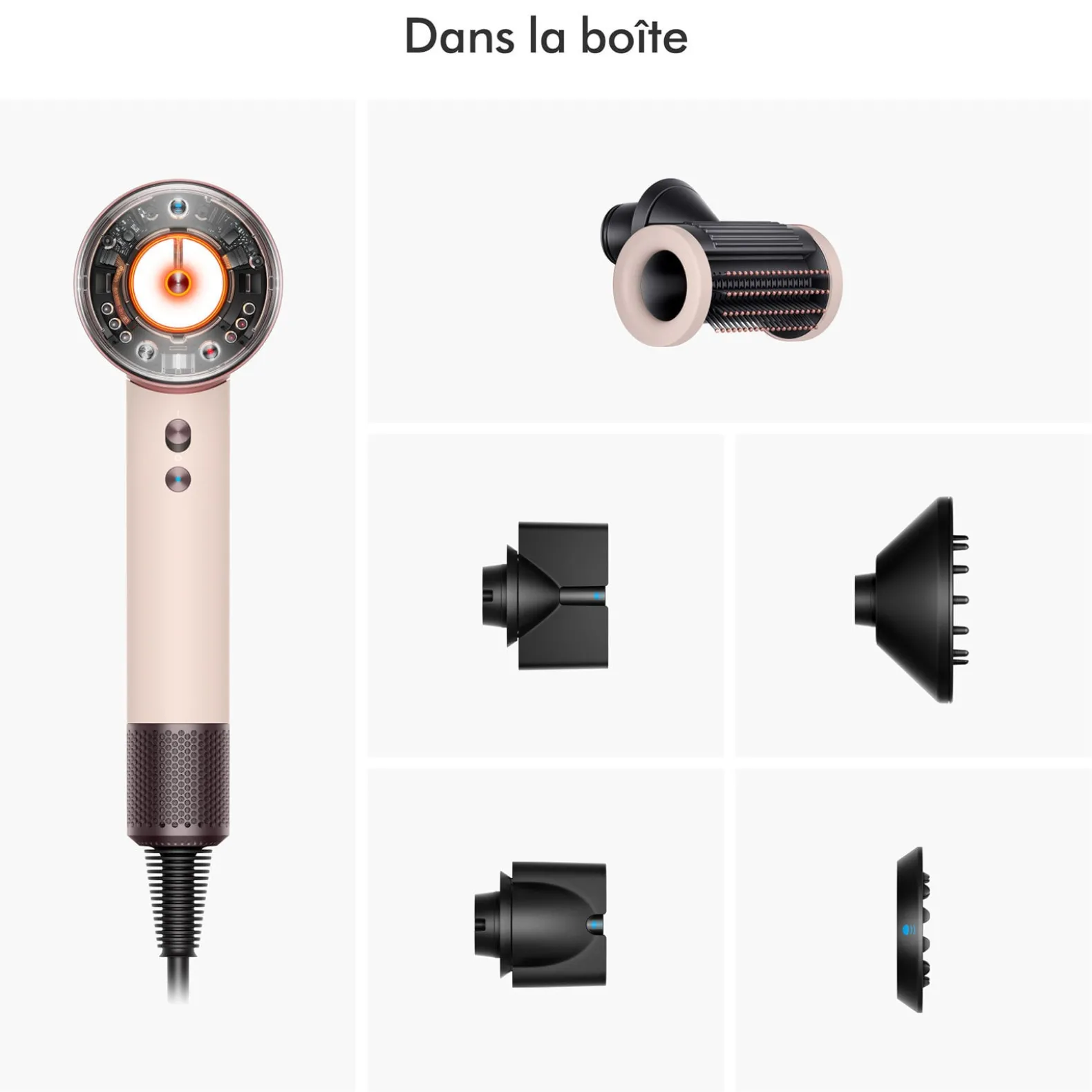 Sèche-cheveux Supersonic Nural cheveux raides à ondulés