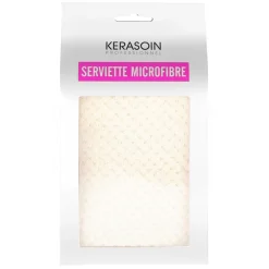 Serviette microfibre blanc crème