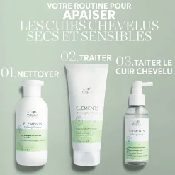 Shampooing apaisant pour cuir chevelu sec ou délicat Calming Elements 250ml