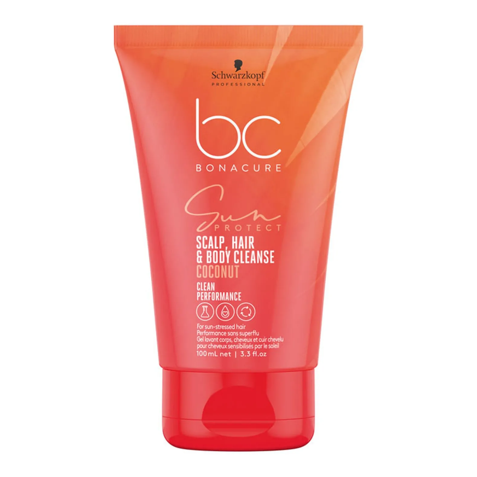 Shampooing corps et cheveux après soleil BC Sun Protect 100ml