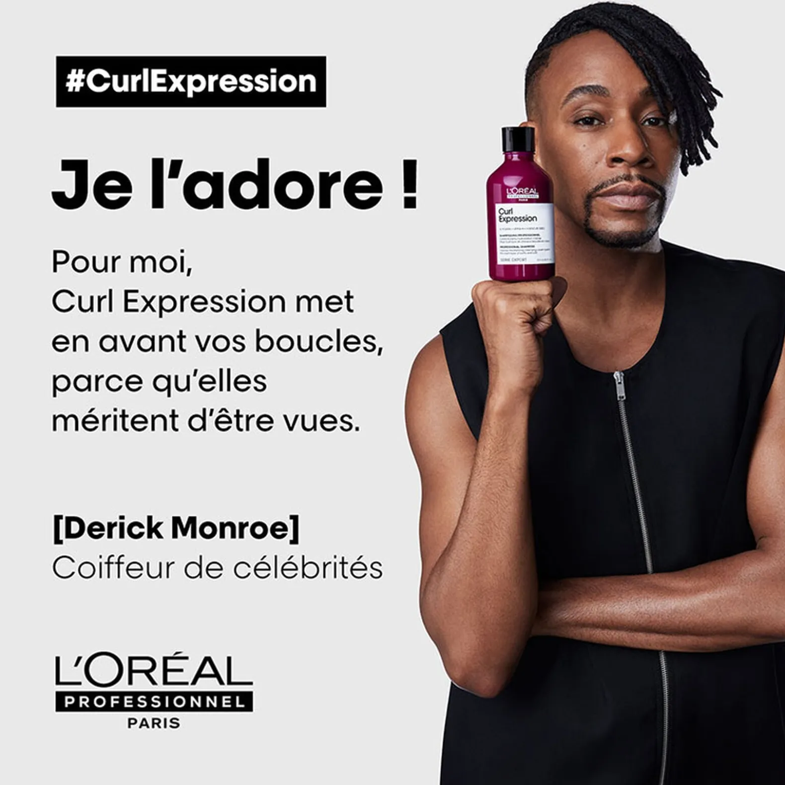 Shampooing crème lavante Curl Expression - Hydratant intensif 500 ml