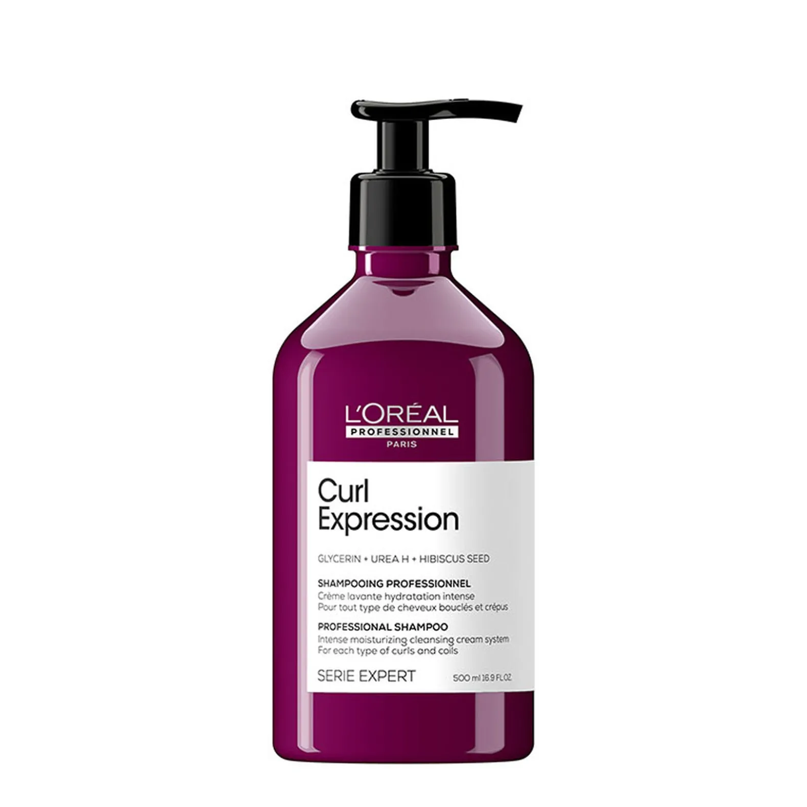 Shampooing crème lavante Curl Expression - Hydratant intensif 500 ml