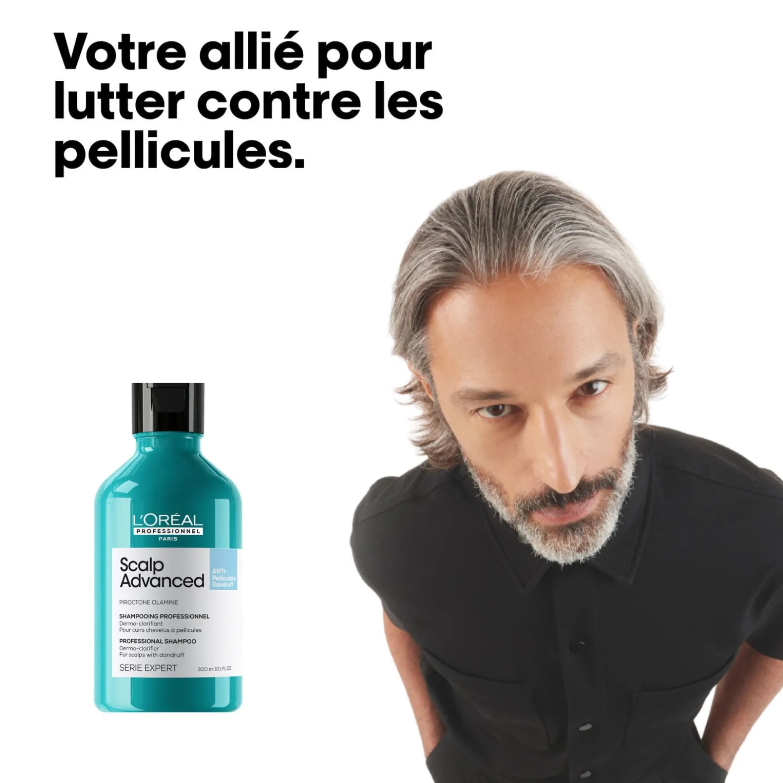 Shampooing dermo-clarifiant anti-pelliculaire Scalp Advanced 500ml