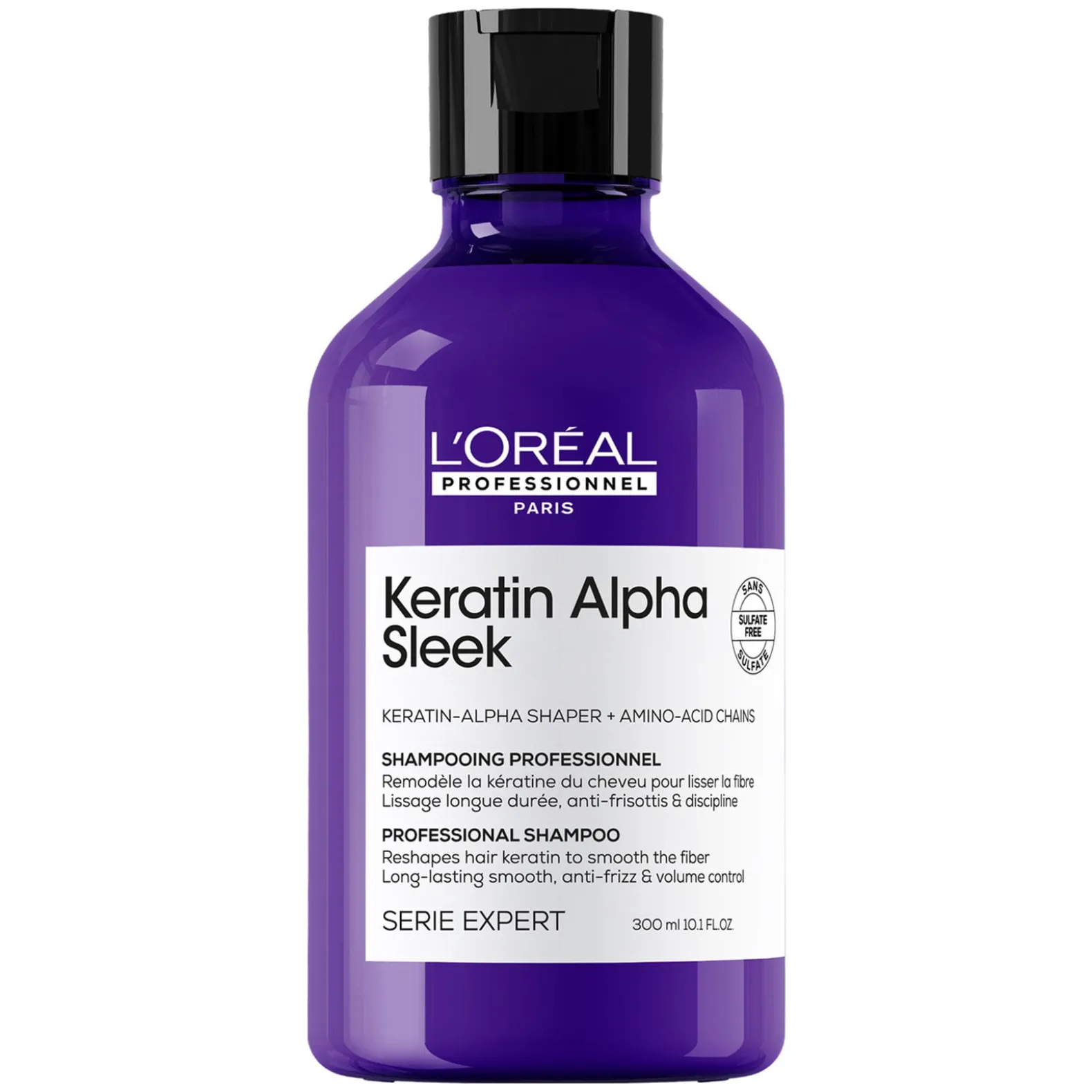 Shampooing disciplinant Keratin Alpha Sleek 300 ml