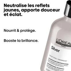 Shampooing déjaunissant Silver 500 ml