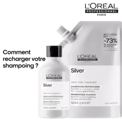 Shampooing déjaunissant Silver recharge 500ml