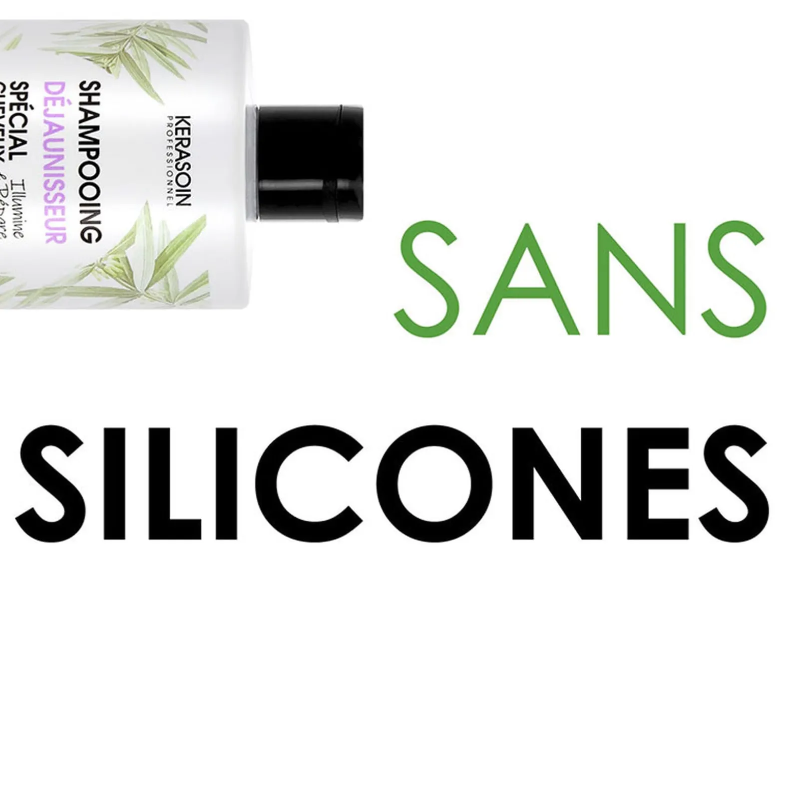 Shampooing déjaunisseur cheveux gris & blancs Gamme Nature