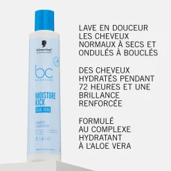 Shampooing hydratant aloe vera BC Moisture Kick 500 ml