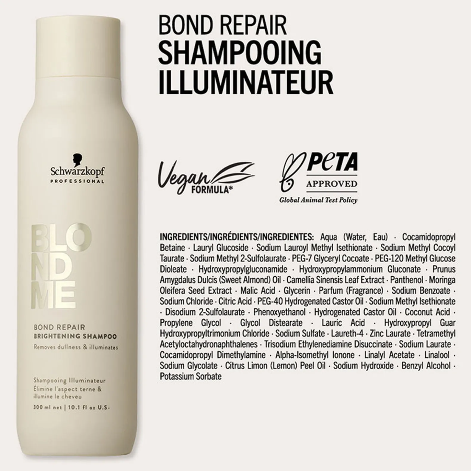 Shampooing illuminateur Blondme Bond Repair