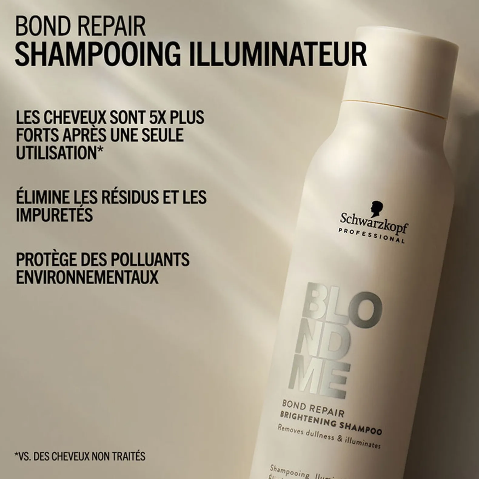 Shampooing illuminateur Blondme Bond Repair