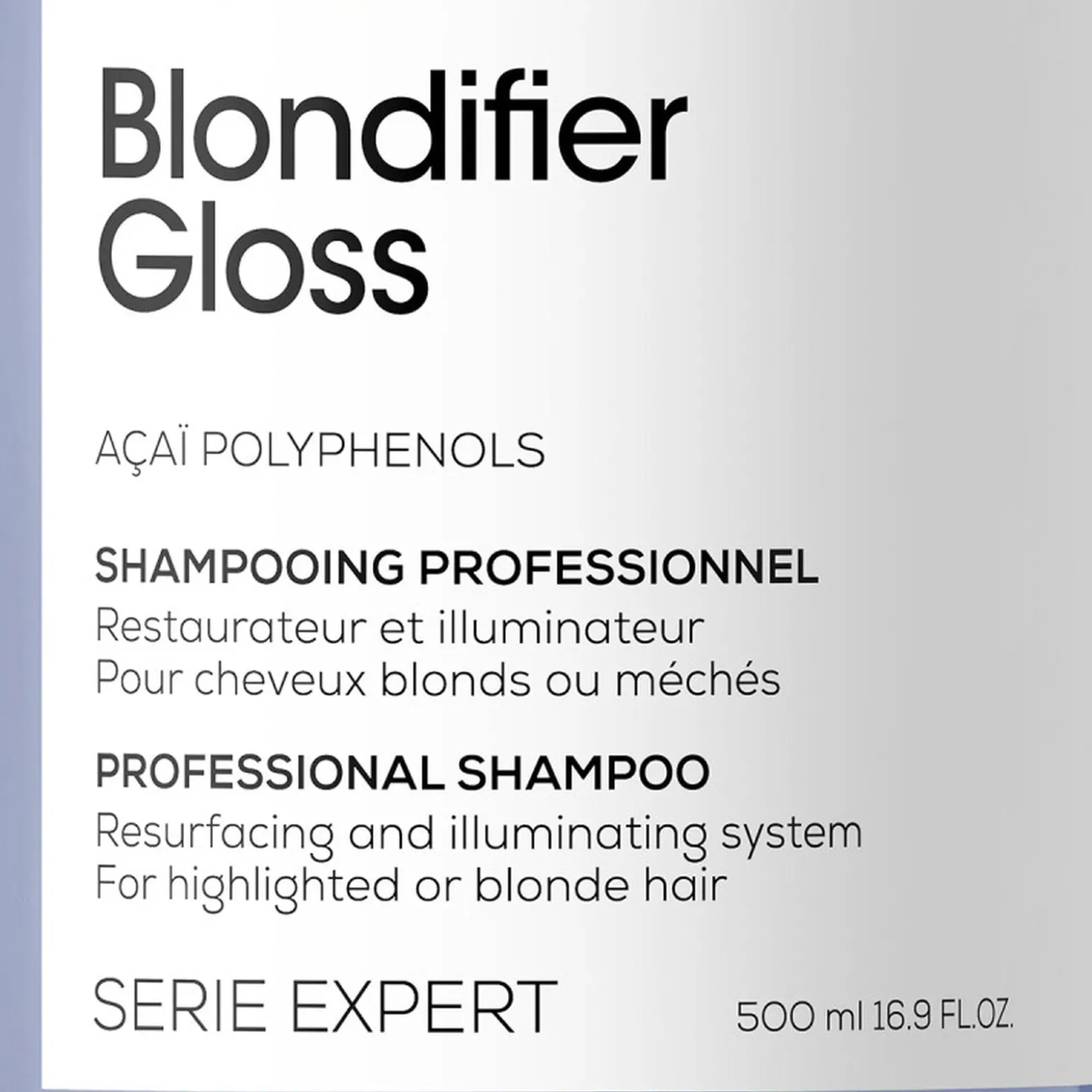 Shampooing illuminateur Gloss Blondifier 500 ml