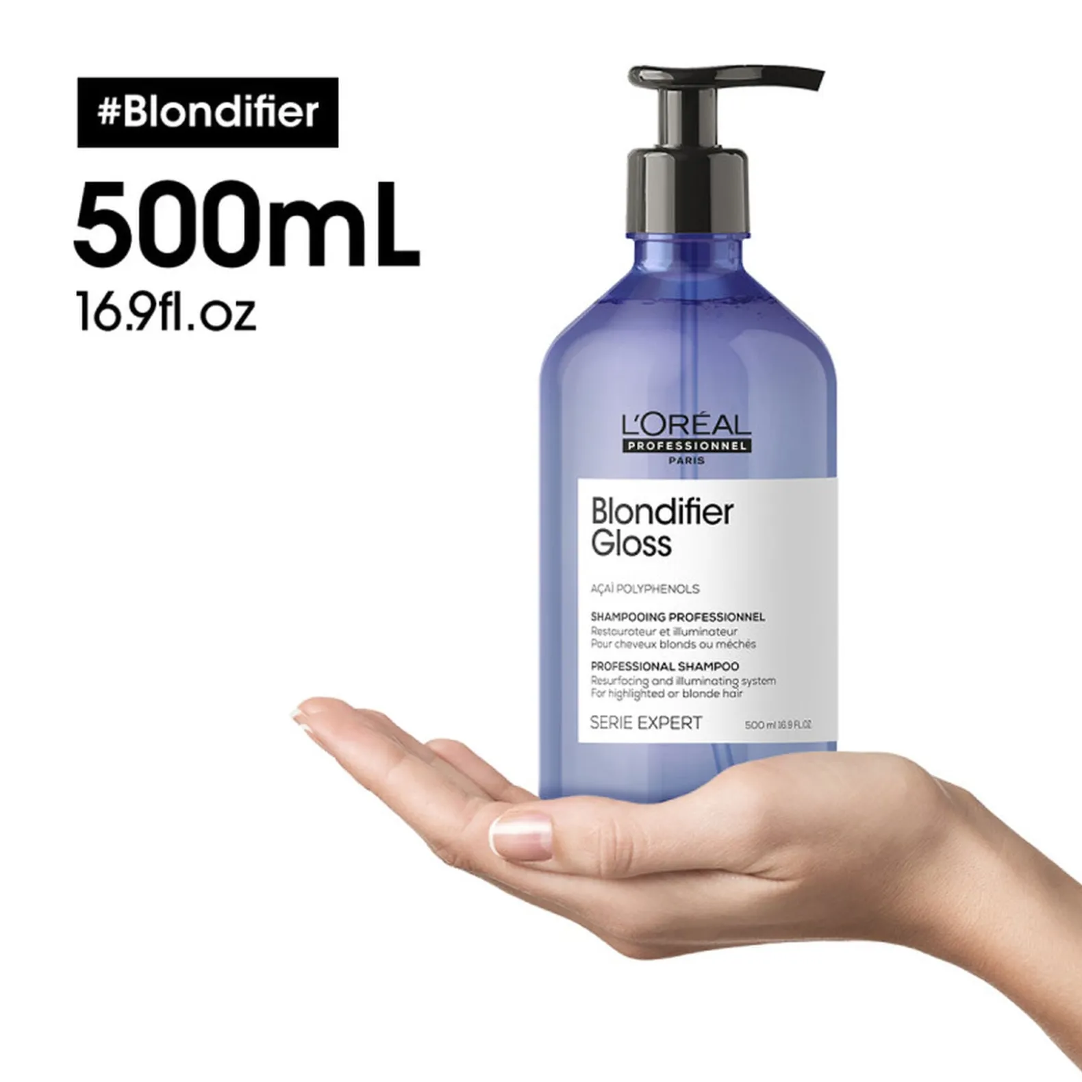 Shampooing illuminateur Gloss Blondifier 500 ml