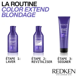 Shampooing neutralisant pour cheveux blonds Color Extend Blondage