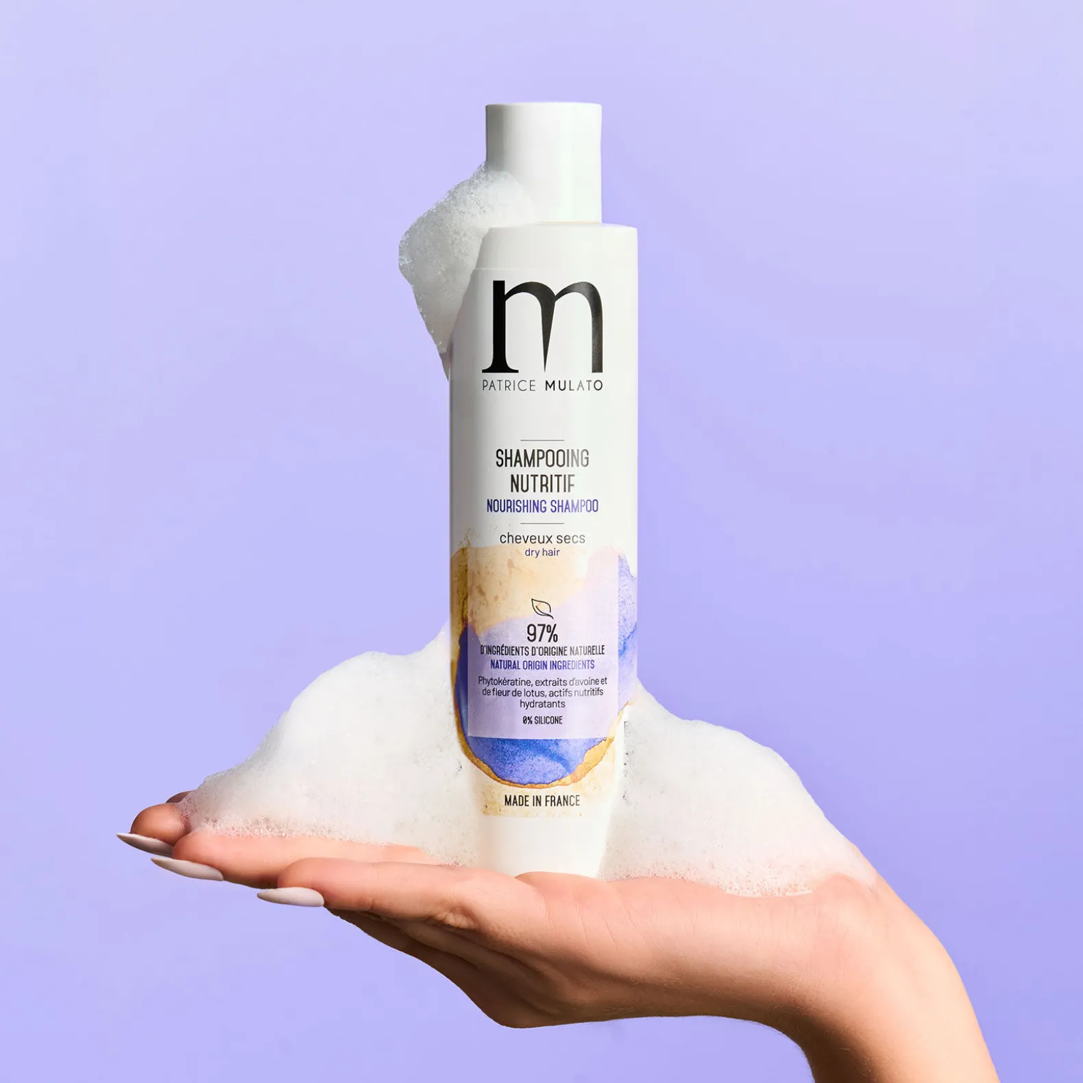 Shampooing nutritif pour cheveux secs