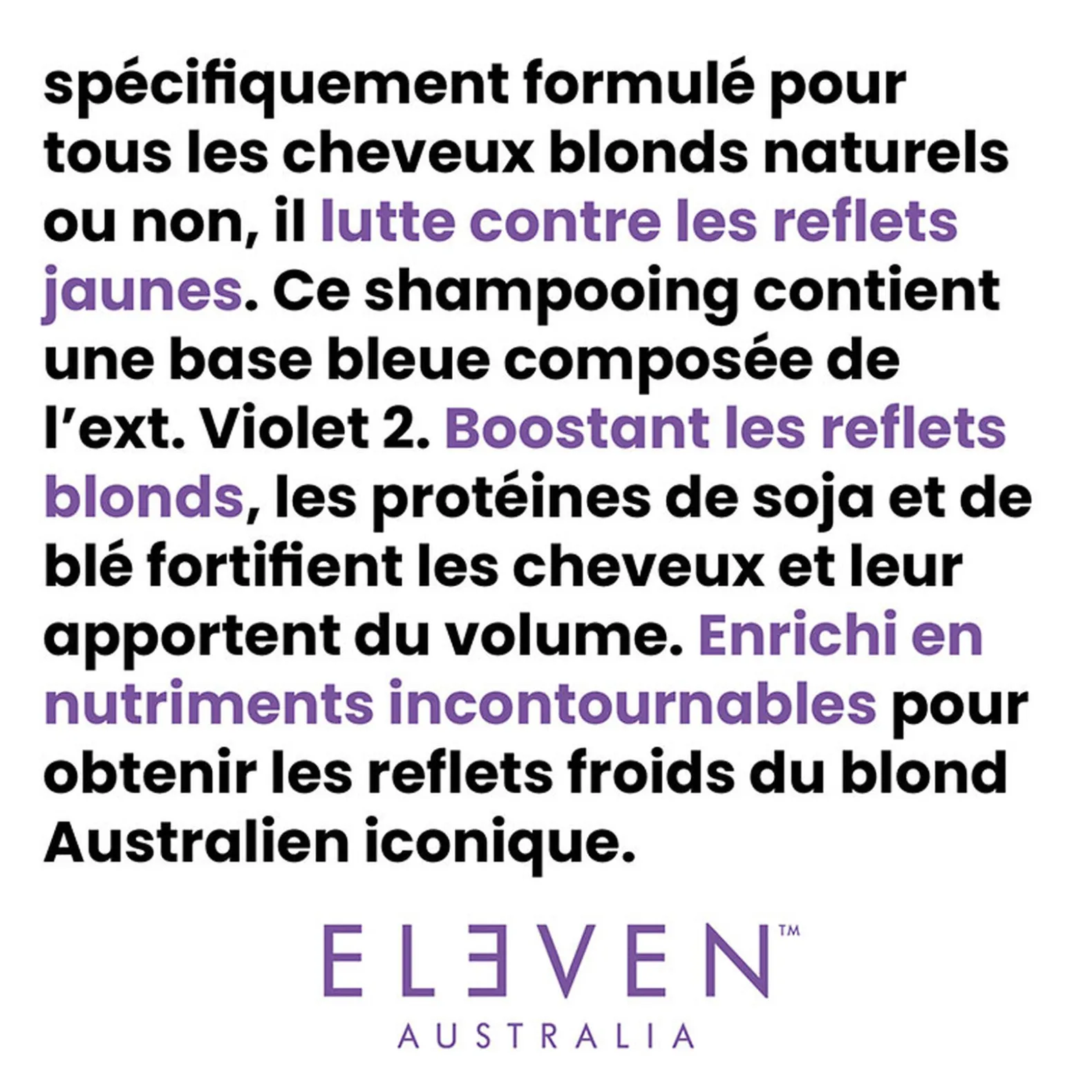 Shampooing pour cheveux blonds Keep My Colour