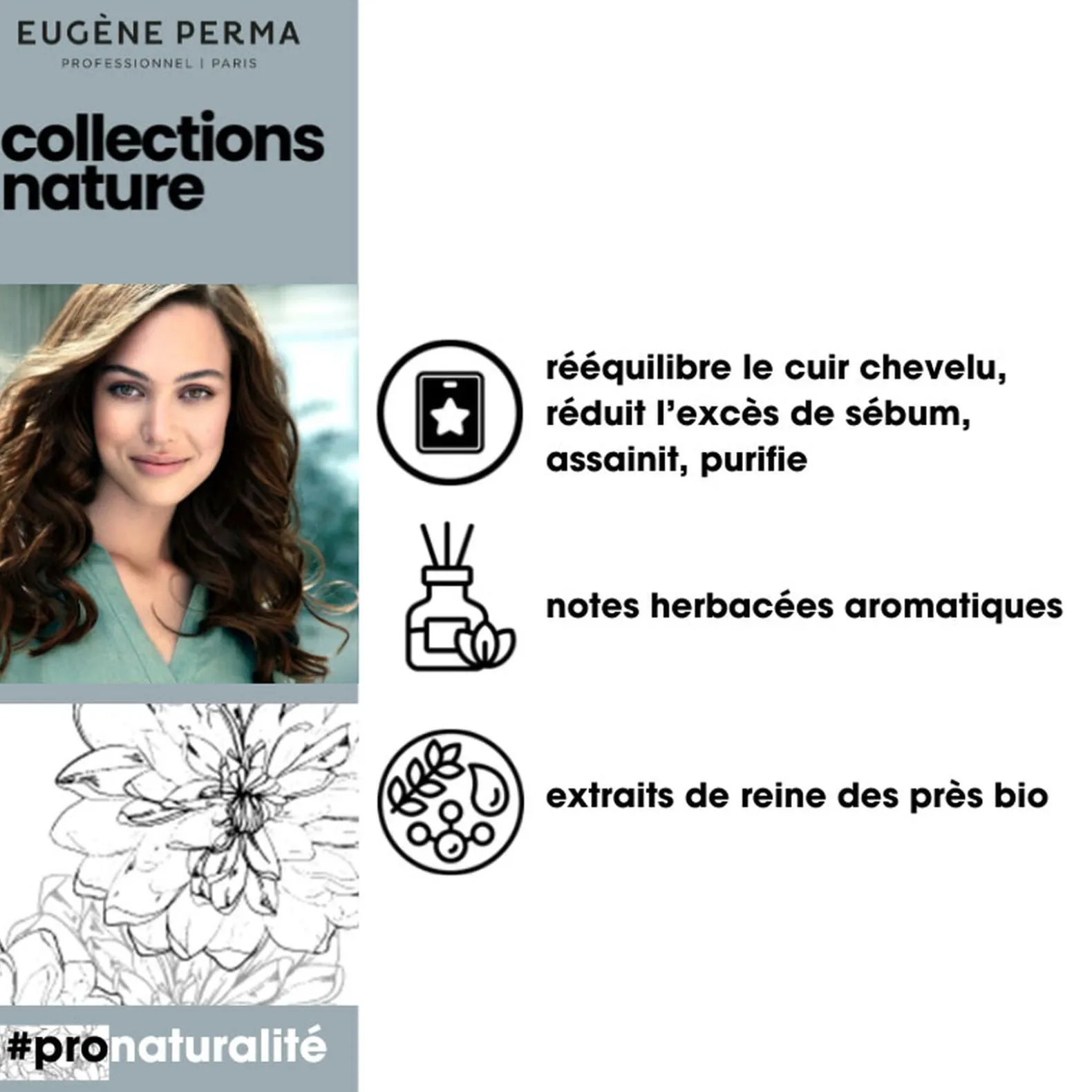Shampooing purifiant détox Collections Nature