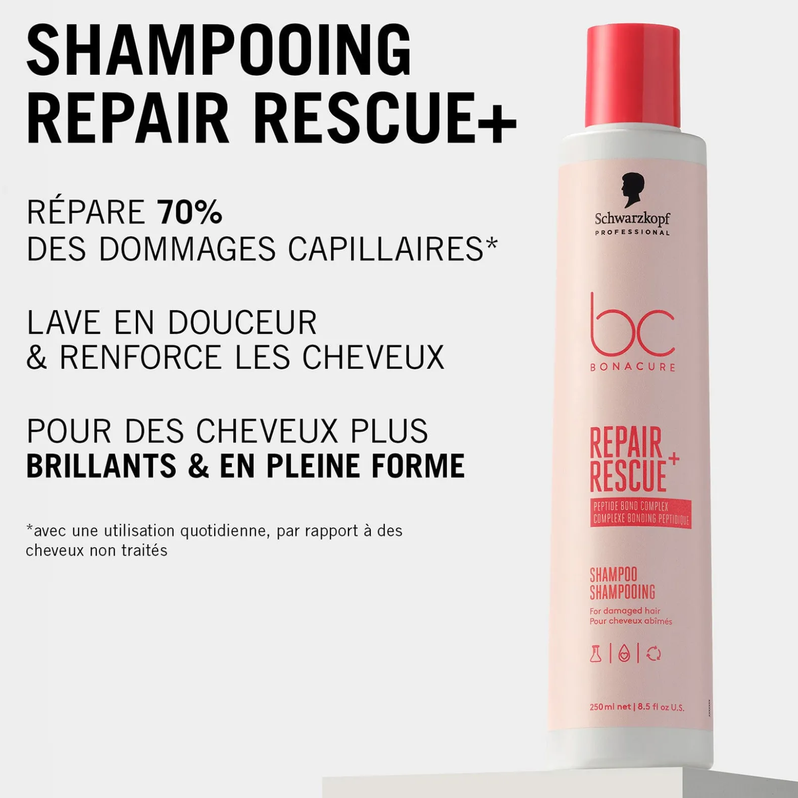Shampooing Repair Rescue+ 250 ml