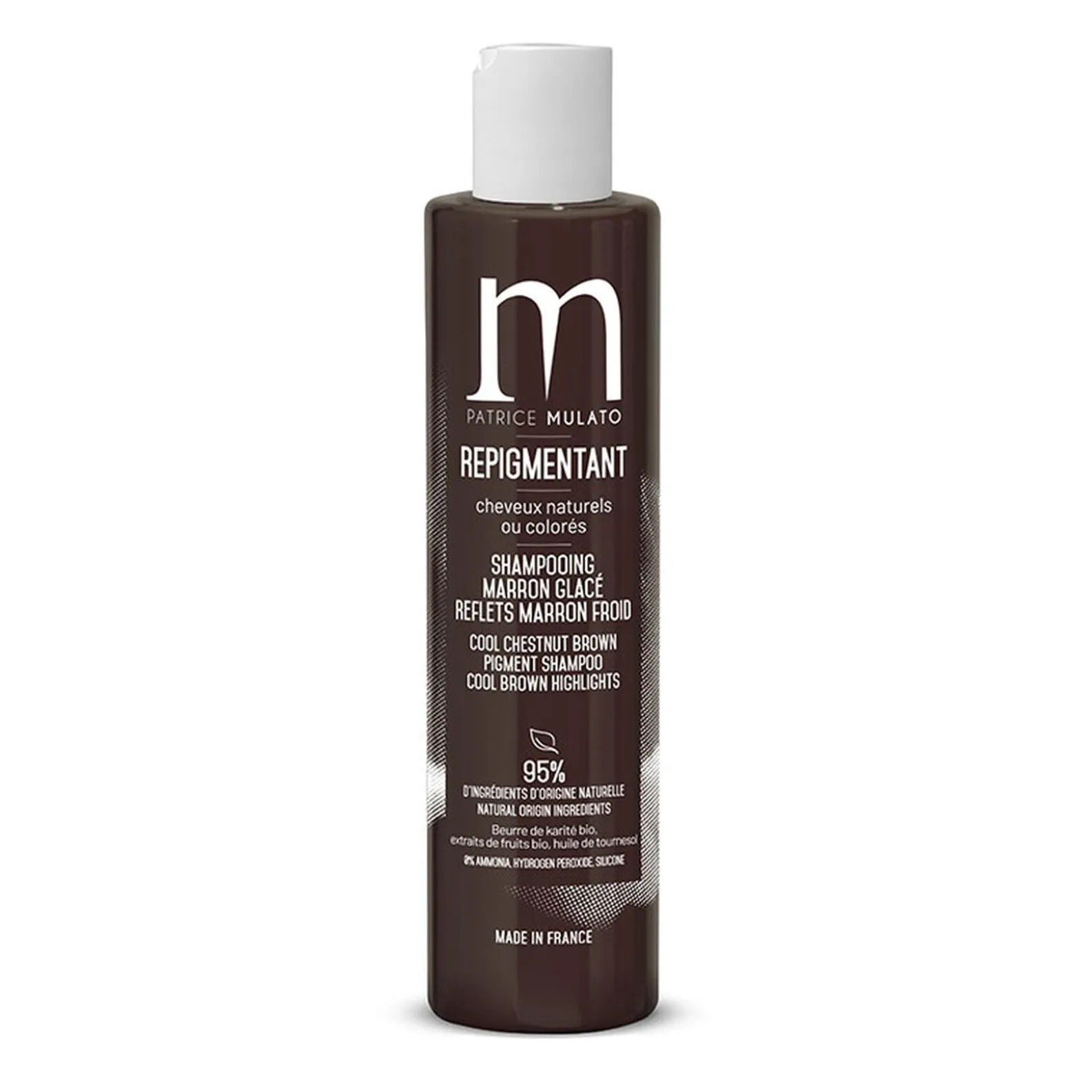 Shampooing repigmentant marron glacé