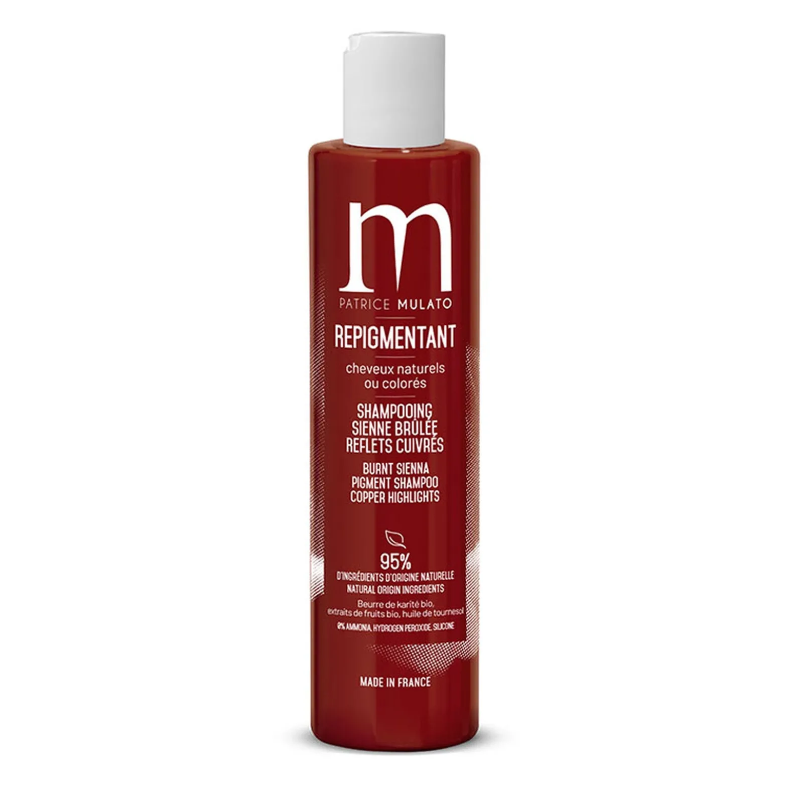 Shampooing repigmentant sienne brûlée