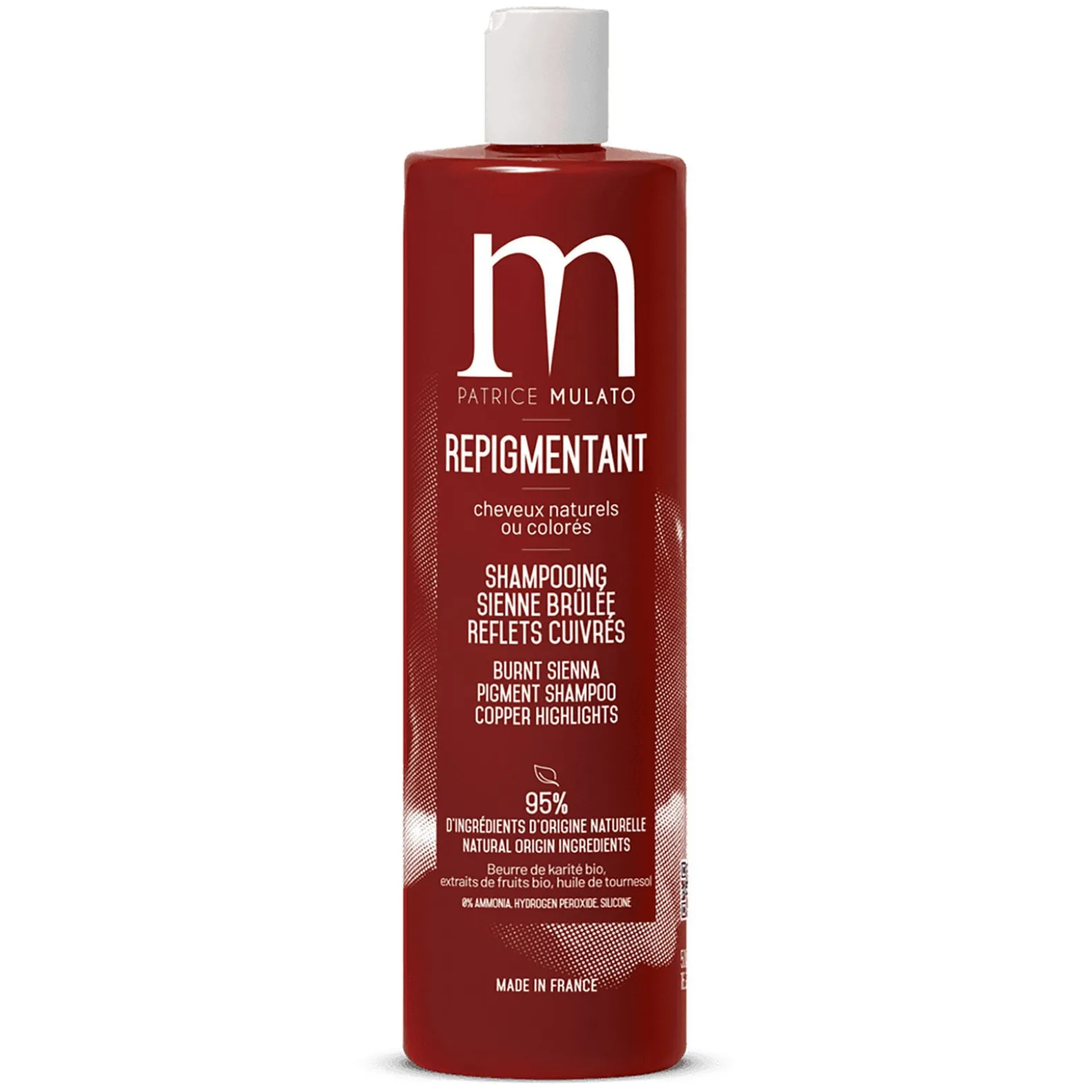 Shampooing repigmentant sienne brûlée