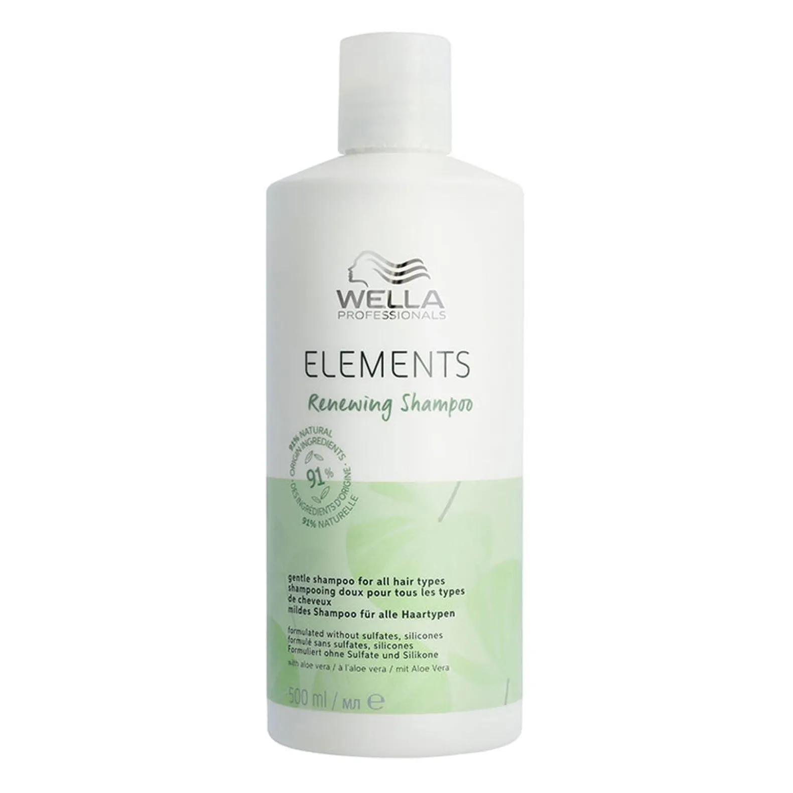 Shampooing régénérant pour cuirs chevelus normaux à gras Renewing Elements 500ml