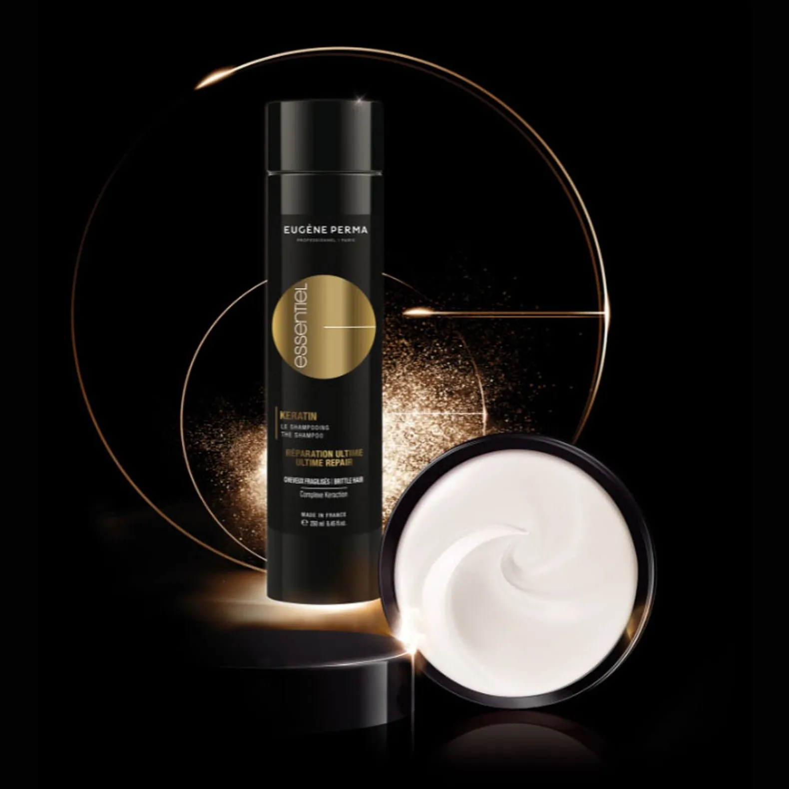 Shampooing réparateur Essentiel Keratin
