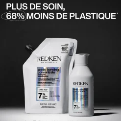 Shampooing réparateur pour cheveux abîmés Acidic Bonding Concentrate recharge 500 ml