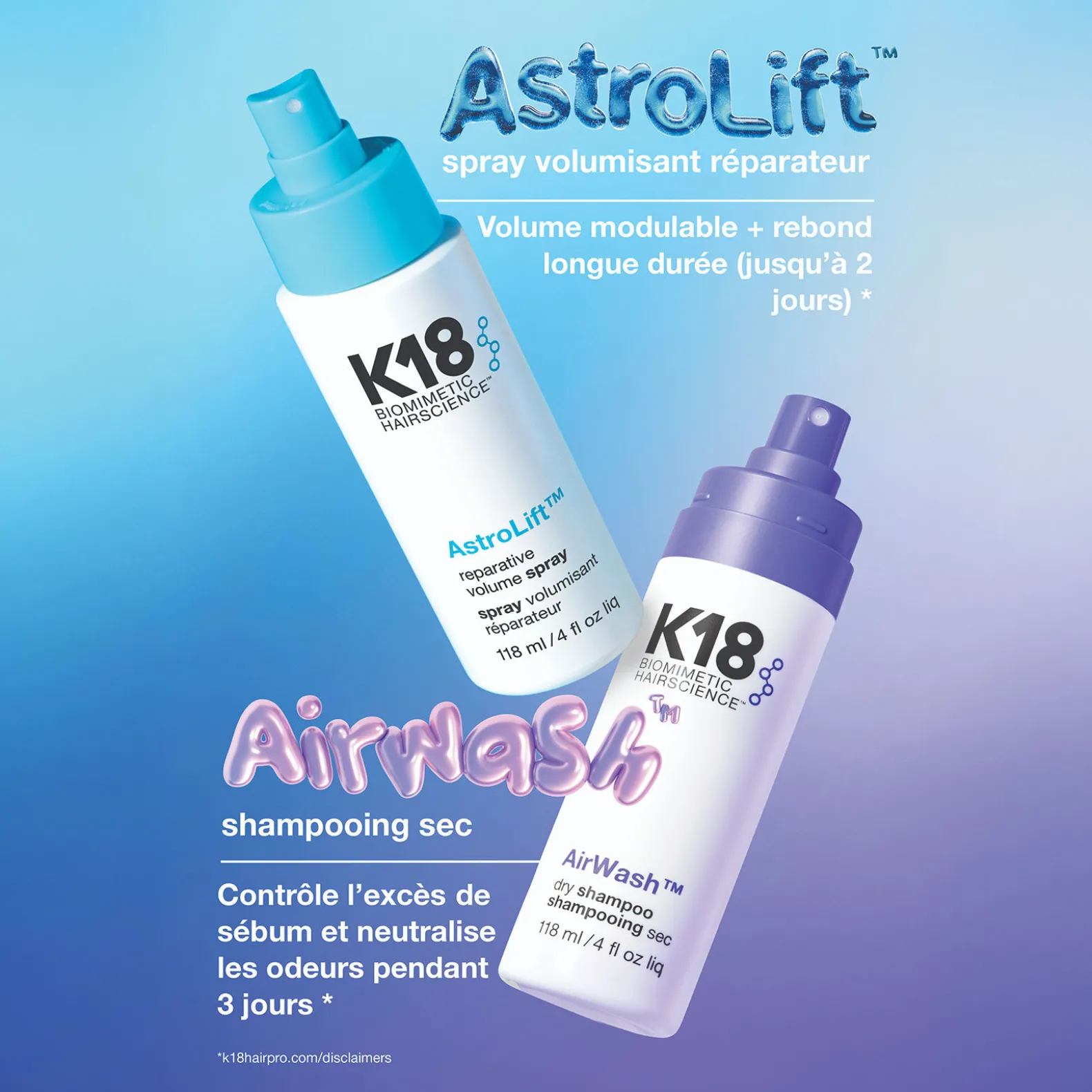 Shampooing sec AirWash