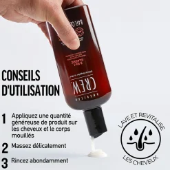 Shampooing soin et gel douche