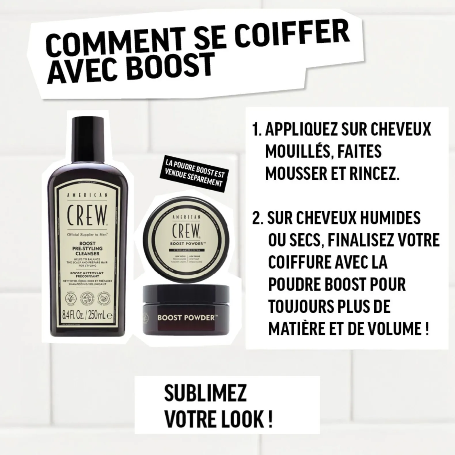 Shampooing volumateur Boost Pre-styling