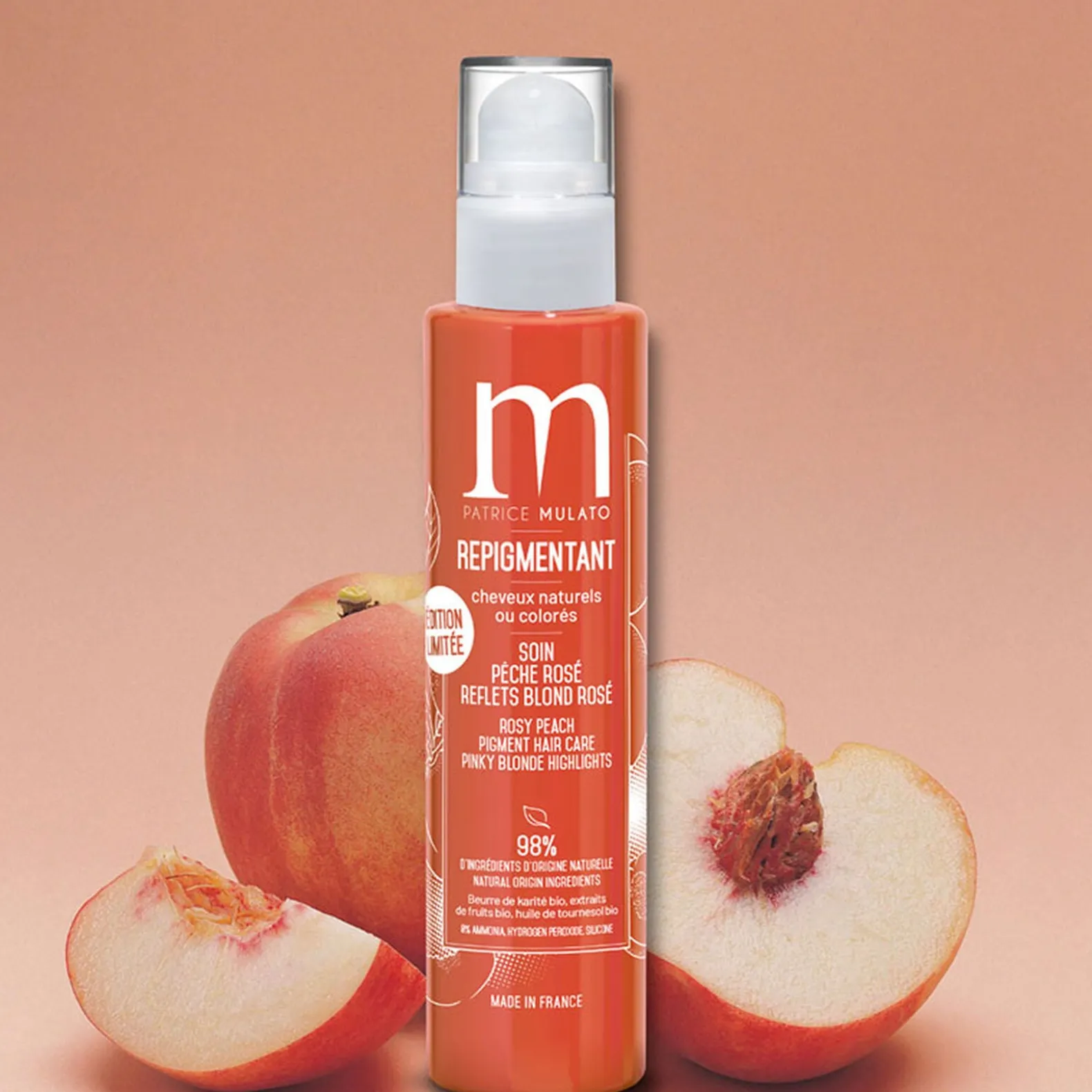 Soin repigmentant pêche rosé