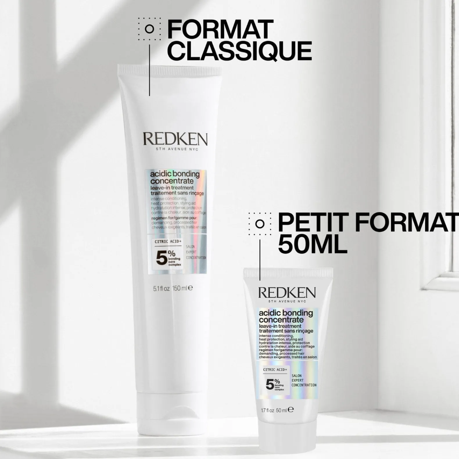 Soin sans rinçage reconstructeur de liaisons Acidic Bonding Concentrate 50 ml