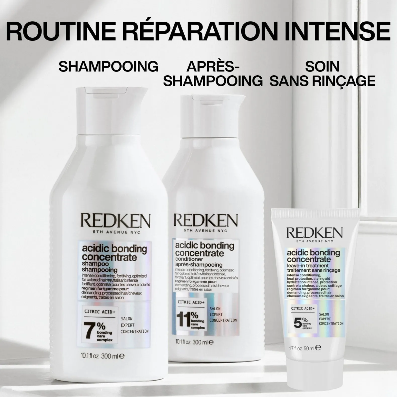 Soin sans rinçage reconstructeur de liaisons Acidic Bonding Concentrate 50 ml