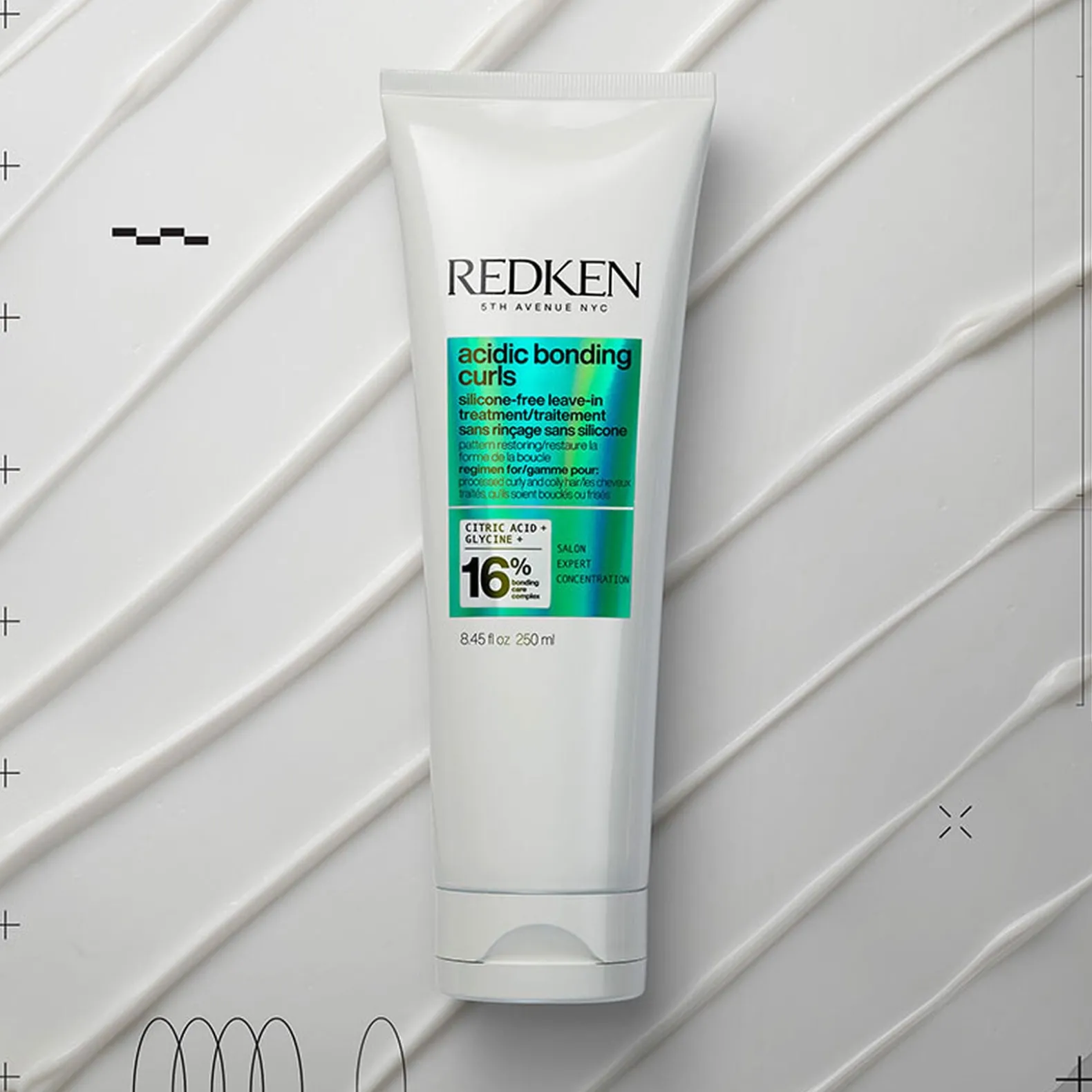 Soin sans rinçage réparateur cheveux bouclés Acidic Bonding Curls
