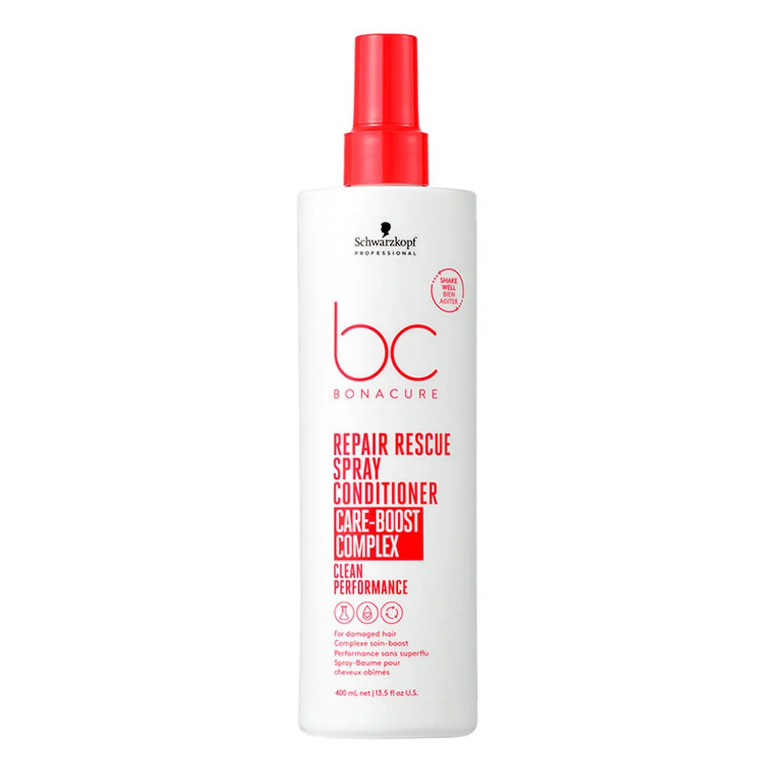 Spray-baume cheveux abîmés BC Repair Rescue 400 ml