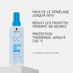 Spray-baume hydratant cheveux normaux à secs BC Moisture Kick 200 ml