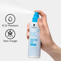 Spray-baume hydratant cheveux normaux à secs BC Moisture Kick 400 ml